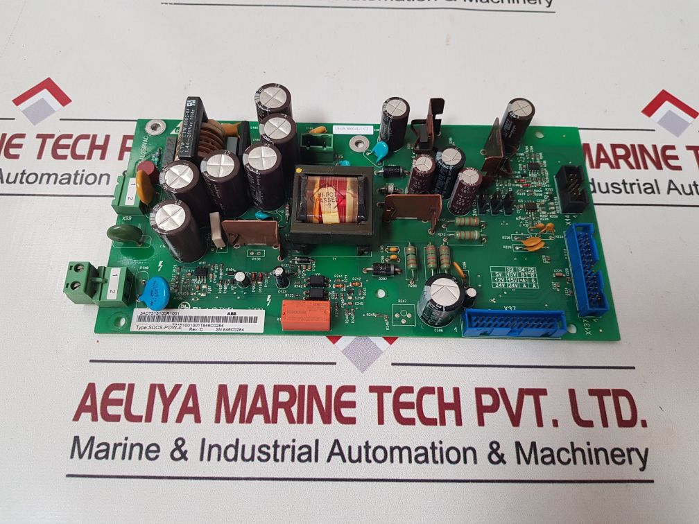 Abb Sdcs-pow-4 Pcb Card
