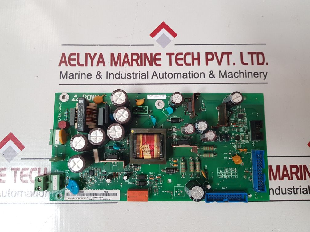 Abb Sdcs-pow-4 Pcb Card