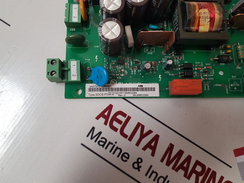 Abb Sdcs-pow-4 Pcb Card