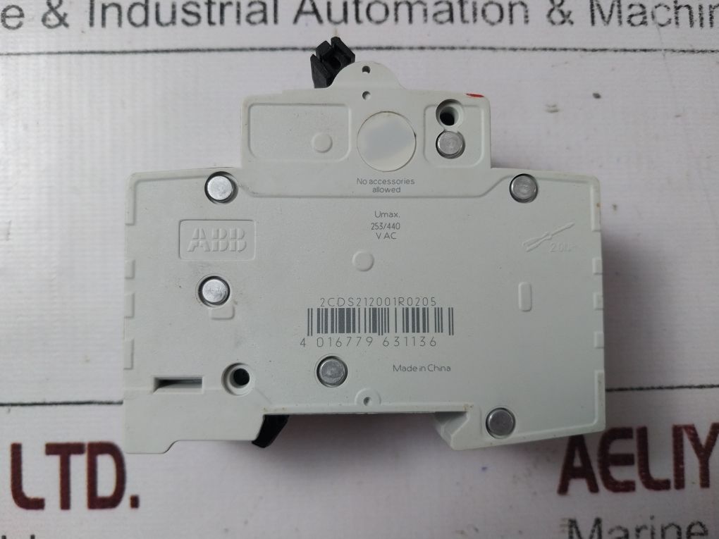 Lot Of 3X Abb Sh202 B20 Miniature Circuit Breaker 2Cds212001R0205