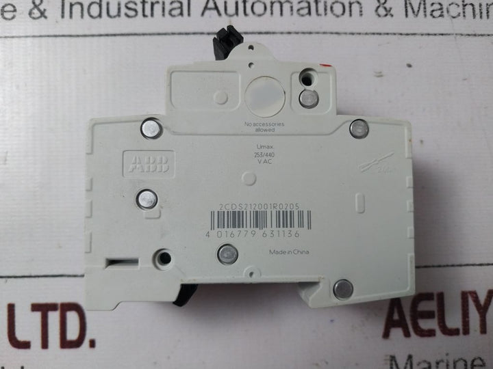Lot Of 3X Abb Sh202 B20 Miniature Circuit Breaker 2Cds212001R0205