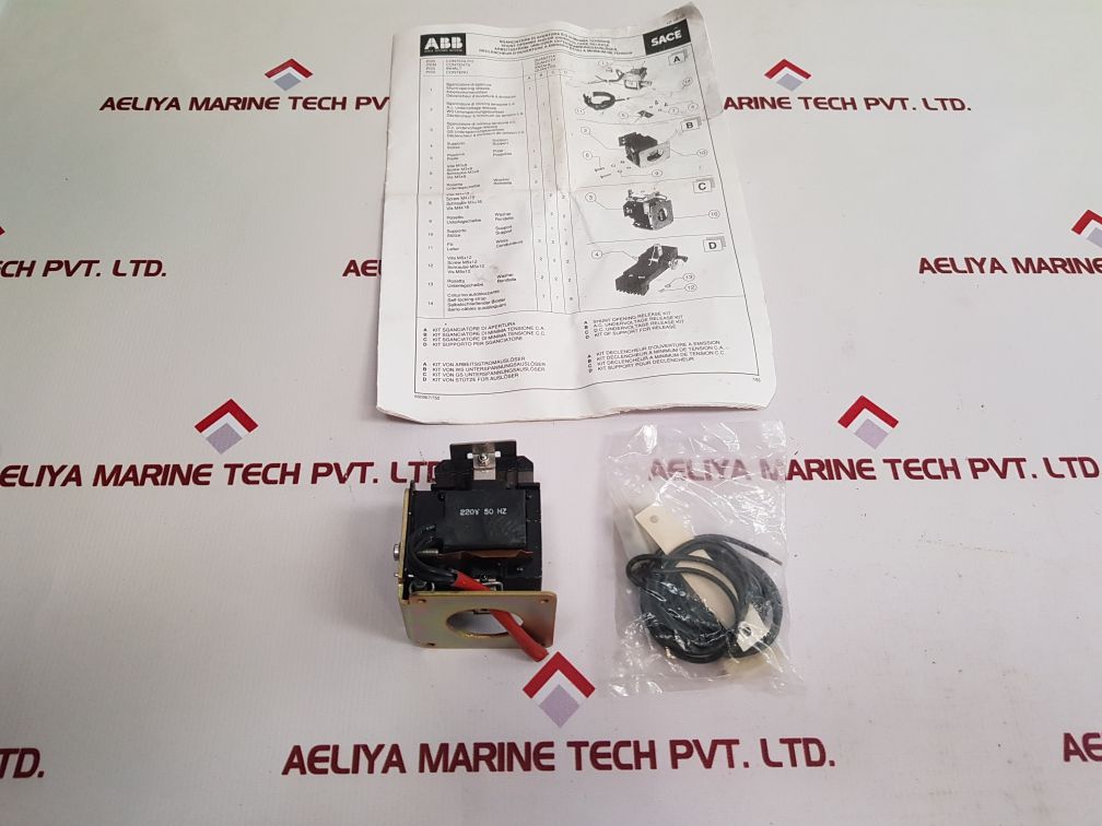 Abb Shunt Opening AndOr Undervoltage Release 220V 50 Hz
