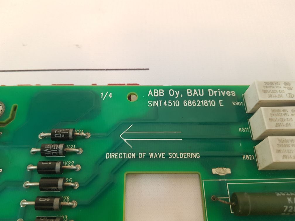 Abb Sint4510C Drive Board Rev L