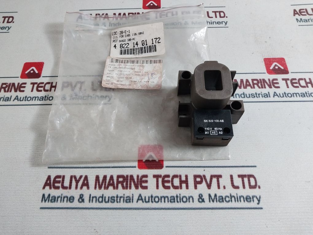 Abb Sk 822 100-ae Contactor Coil For Eh65 48221401172 110V 60Hz