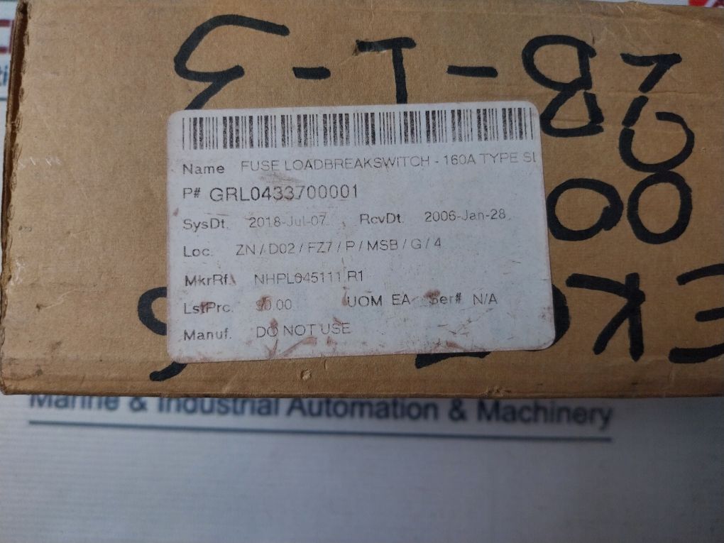 Abb Slp00 Low Voltage Hrc Fuse Switch Disconnector