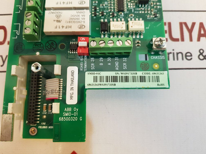 Abb smio-01c cpu motherboard 68631343