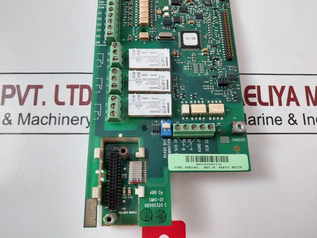 Abb Smio-01C Cpu Motherboard 68500320 E