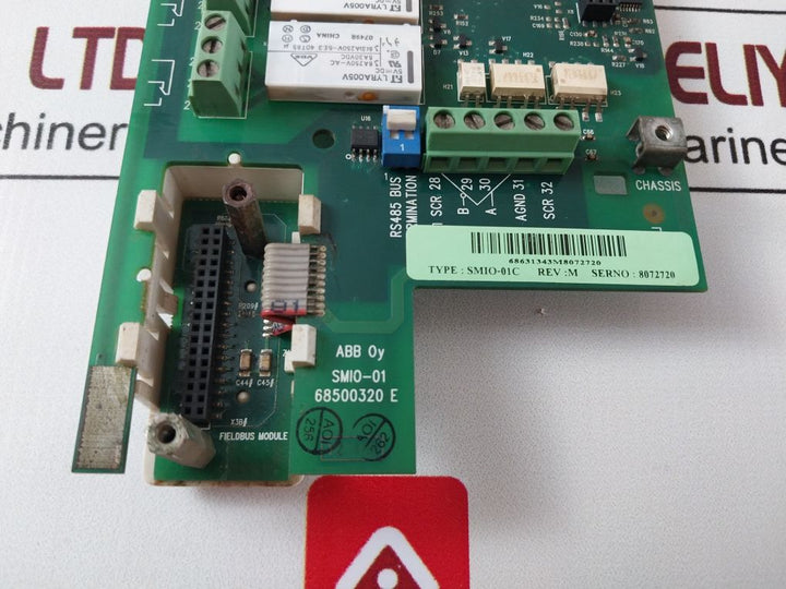 Abb Smio-01C Cpu Motherboard 68500320 E