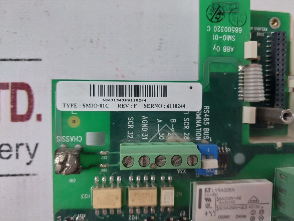 Abb Smio-01C Cpu Motherboard Rev F