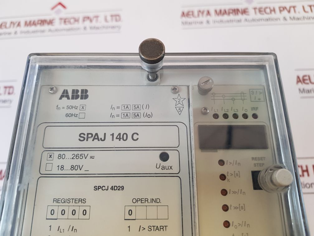 Abb Spaj 140C Over Current And Earth Fault Relay