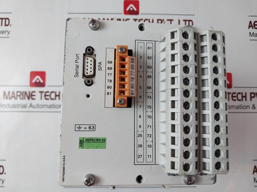 Abb Spam150C Network Control & Protection Relay Spcj 4D34,1Myn745605-a