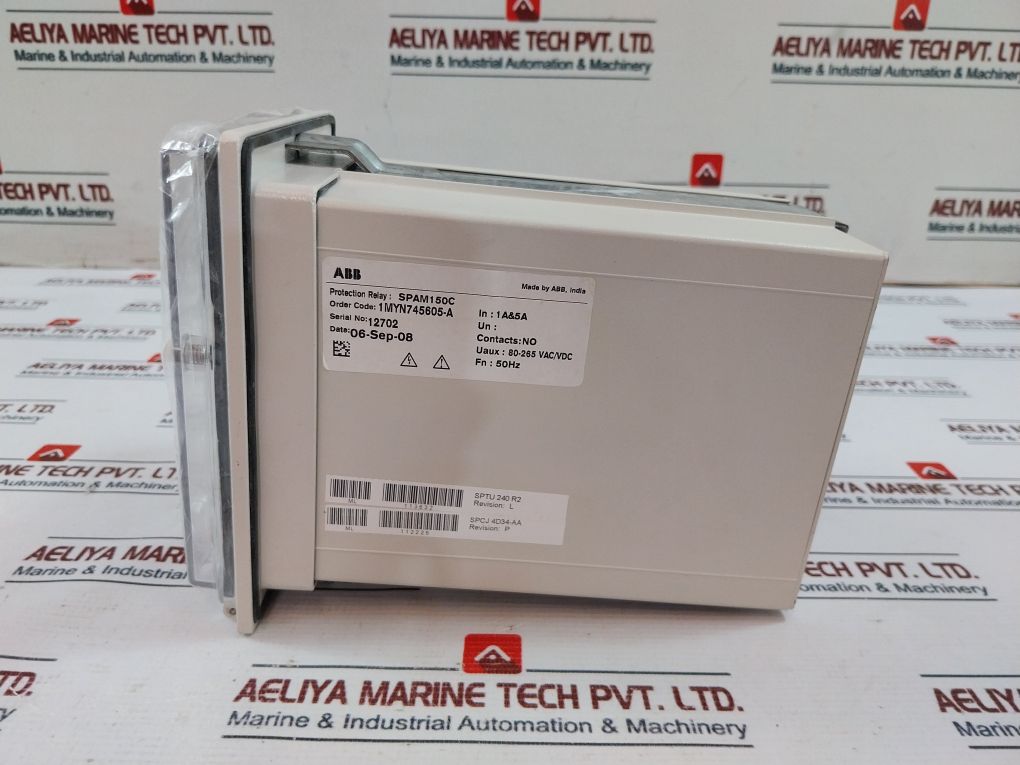 Abb Spam 150 C Motor Protection Relay 50Hz