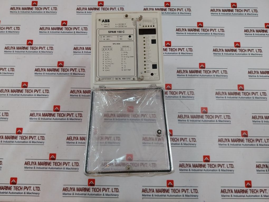 Abb Spam 150 C Motor Protection Relay 50Hz