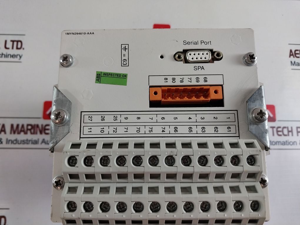 Abb Spam 150 C Motor Protection Relay 80-265V 50Hz