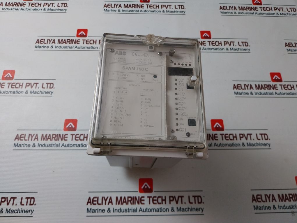 Abb Spam 150 C Motor Protection Relay Spam 150C-aa