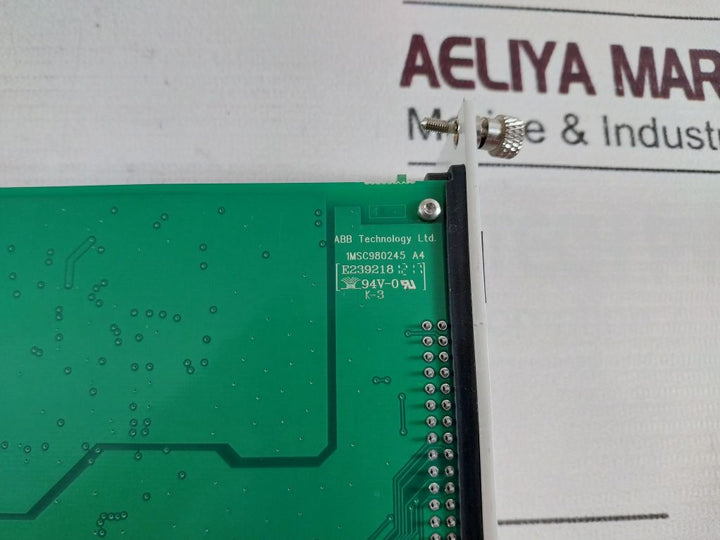 Abb Spcj 4D34 Module Spcj 4D34 B-ab Revision: A6