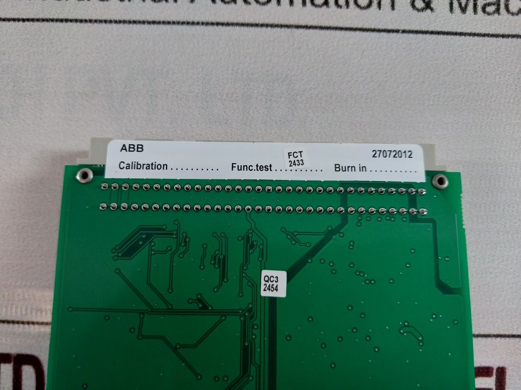 Abb Spcj 4D34 Module Spcj 4D34 B-ab Revision: A6