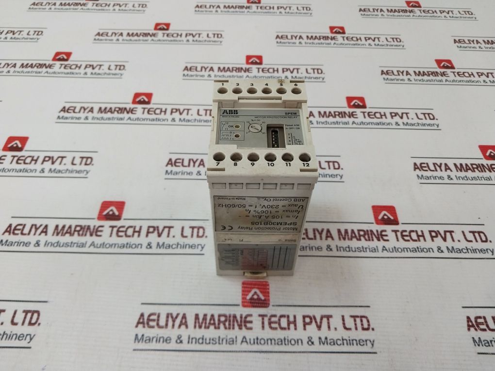 Abb Spem30B105 Motor Protection Relay 230V 50/60Hz