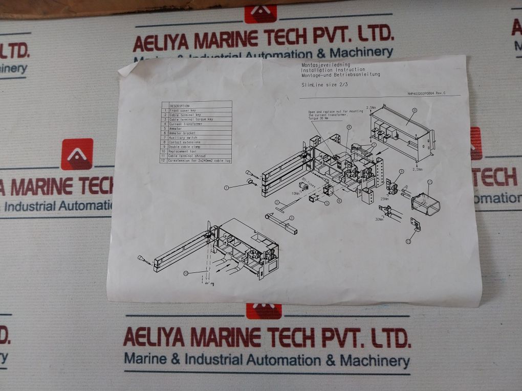 Abb Sr-m 2 Switch Fuse Terminal(Part Only)
