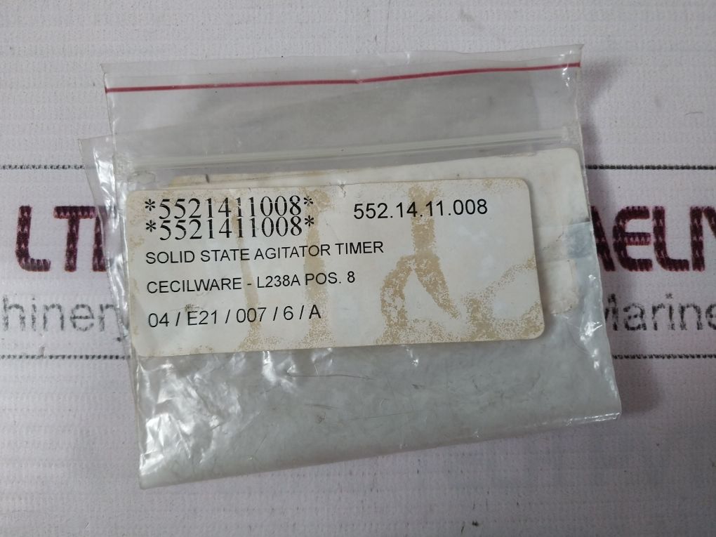 Abb Ssac Solid State Agitator Timer Ts24115(Pc28-2)