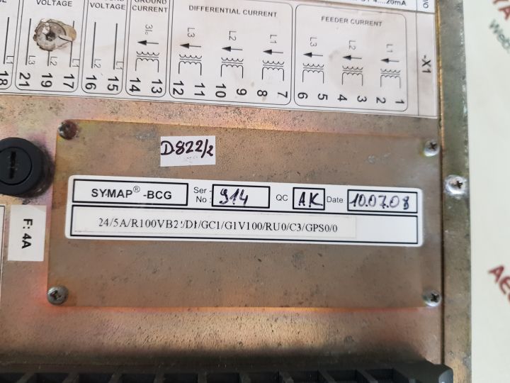 Abb Symap-bcg Multifunctional Control Digital Protection Monitor