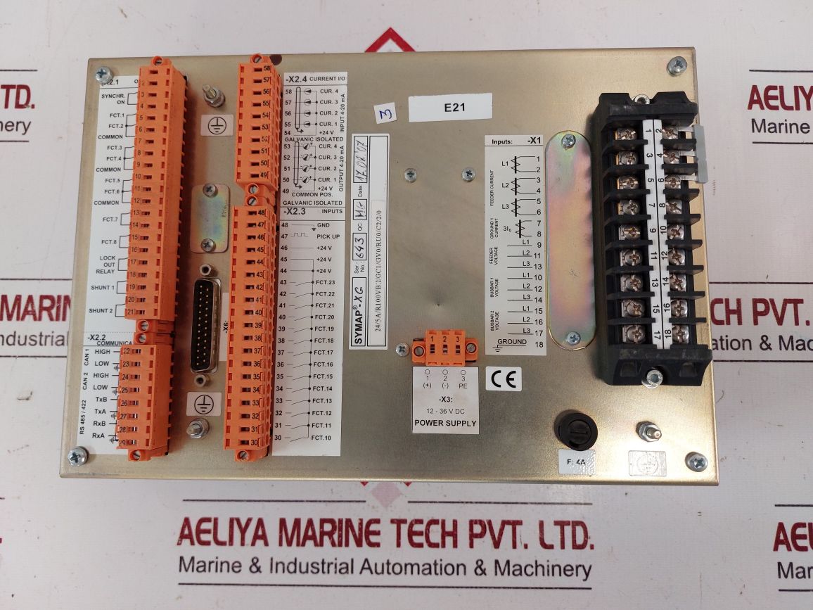 Abb Symap-xg Hmi Control Panel