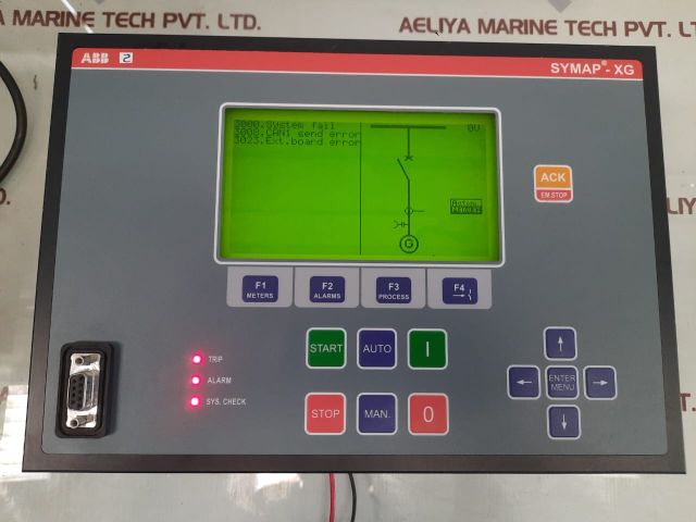Abb Symap-xg Hmi Control Panel