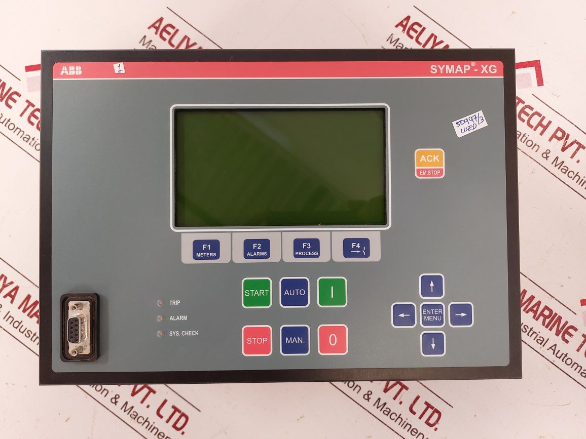 Abb Symap-xg Hmi Control Panel