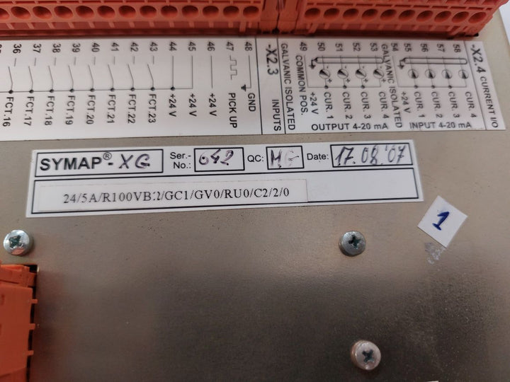 Abb Symap-xg Hmi Control Panel
