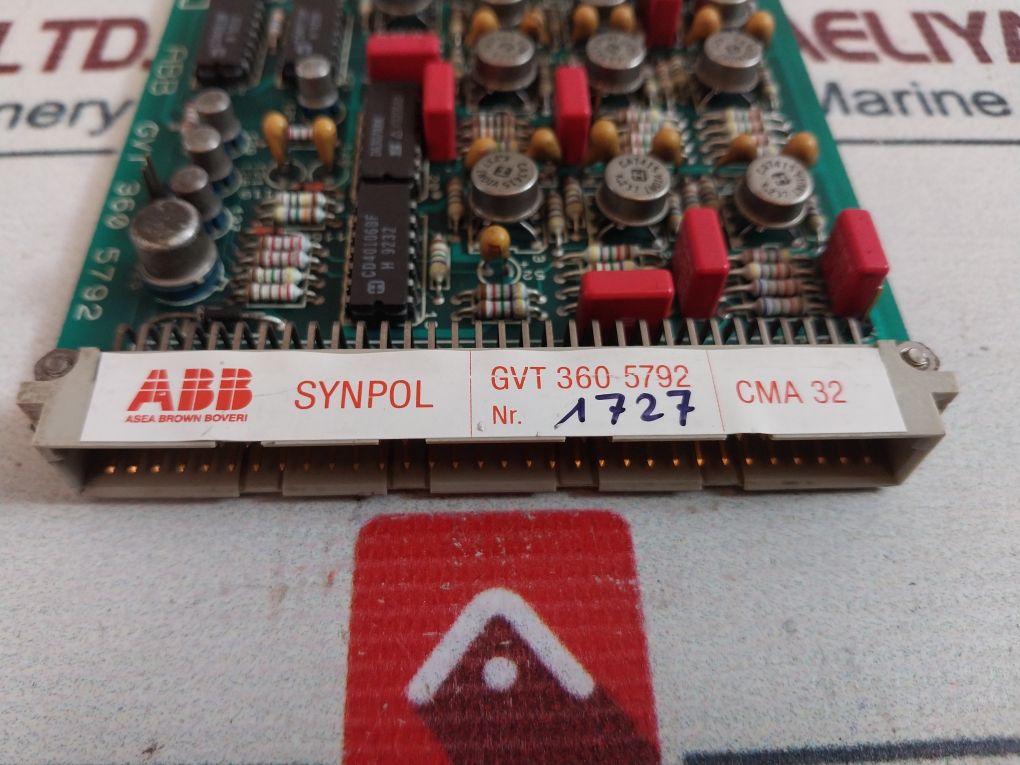 Abb Synpol Cma 32 Gvt 360 5792 Pcb Card Cma 32-1