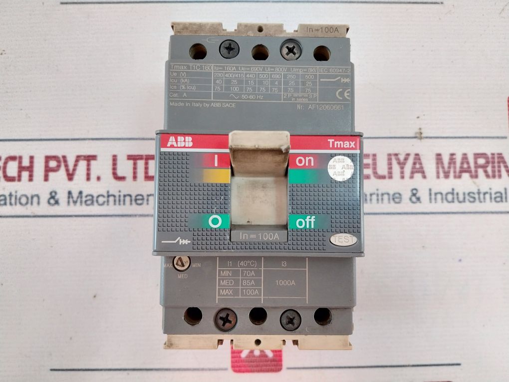 Abb T1C 160 Circuit Breaker