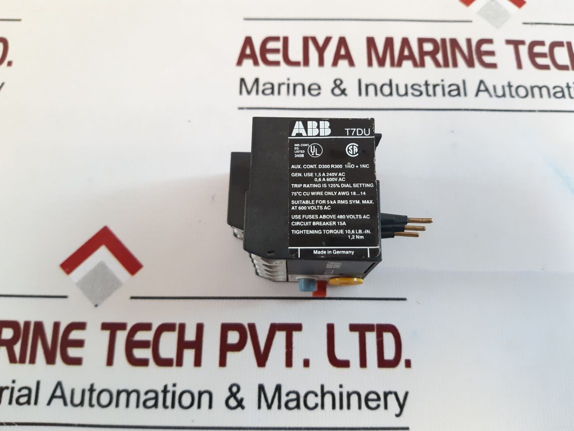 Abb T7Du Thermal Overload Relay 6.0-9.0A