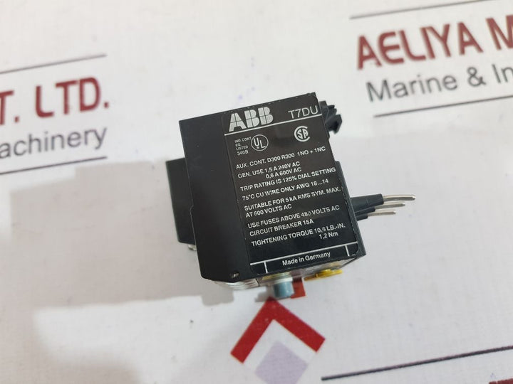 Abb T7Du Thermal Overload Relay 1.6-2.4A