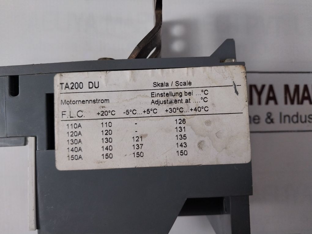 Abb Ta200 Du Thermal Overload Relay Free Shipping By Express