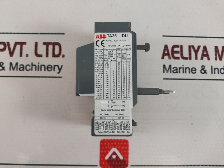 Abb Ta25 Du 10A