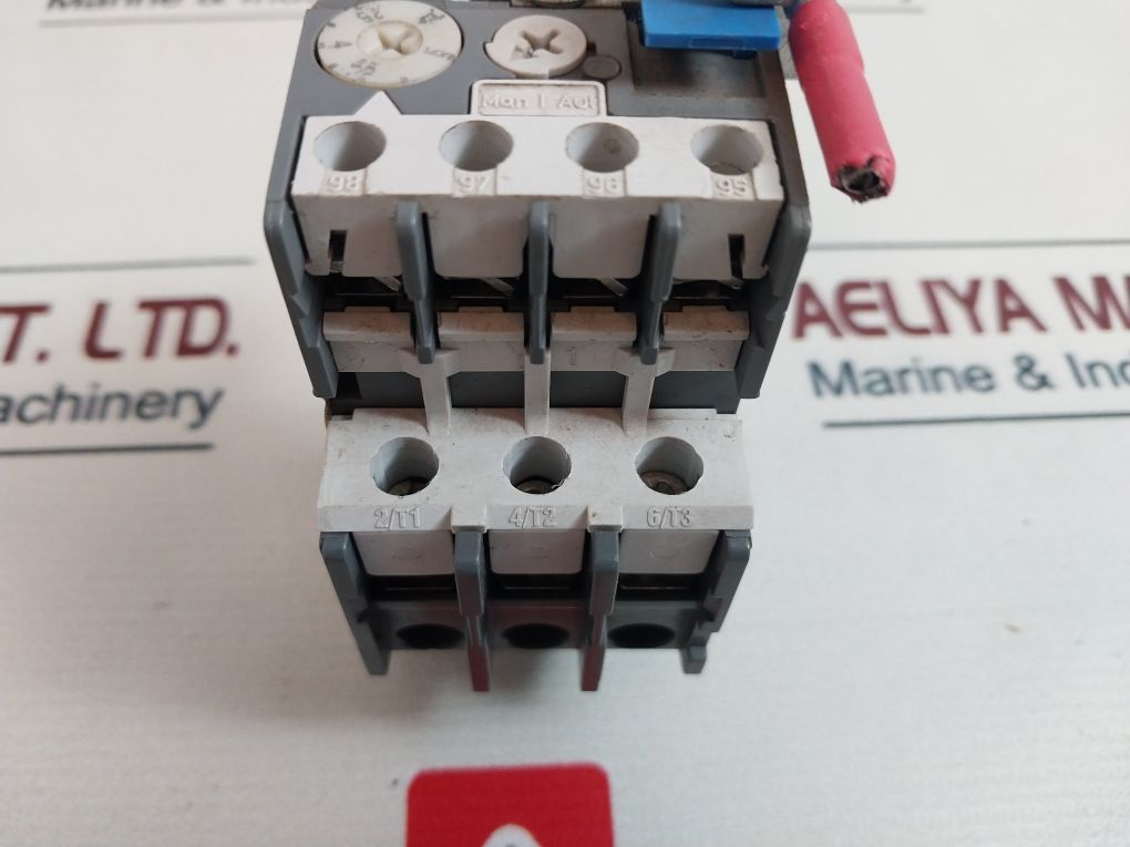 Abb Ta25 Du Relay,Ca5-10 Contactor With Cal5-11 Auxiliary Contact Block Set