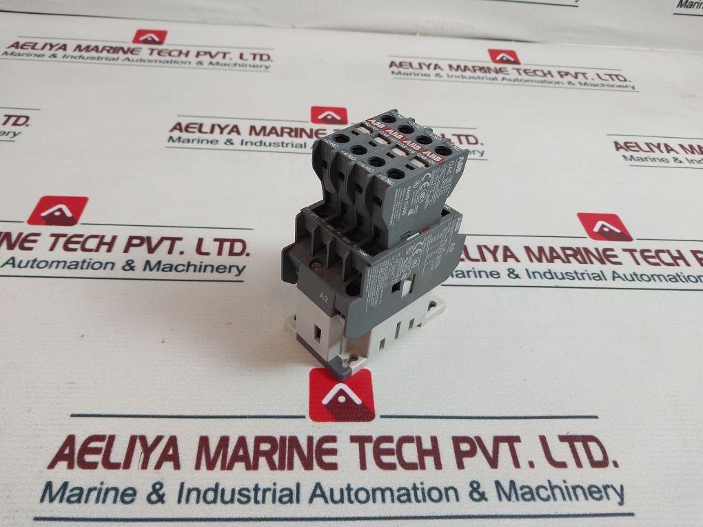 Abb Ta25 Du Relay,Ca5-10 Contactor With Cal5-11 Auxiliary Contact Block Set