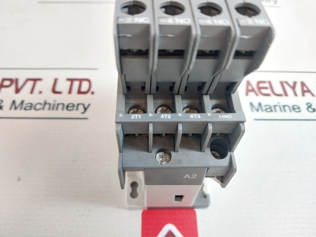Abb Ta25 Du Relay,Ca5-10 Contactor With Cal5-11 Auxiliary Contact Block Set