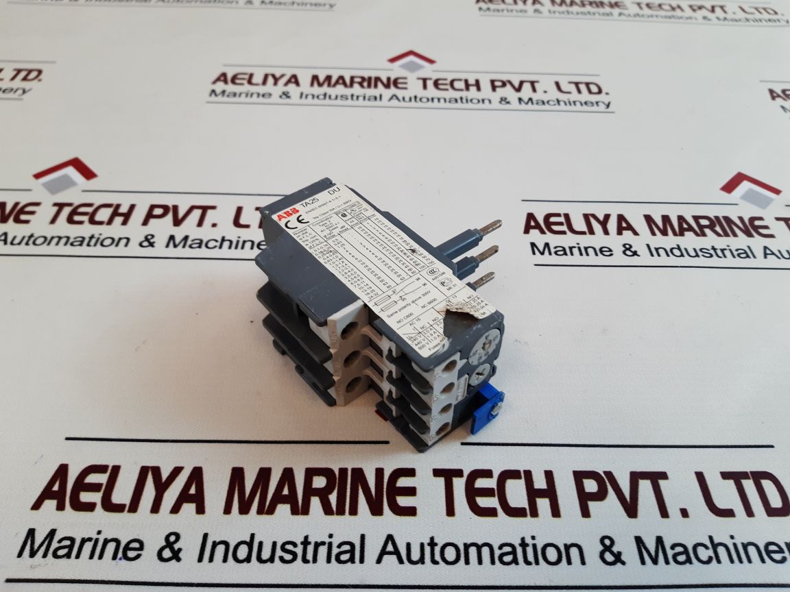 Abb Ta25 Du Thermal Overload Relay
