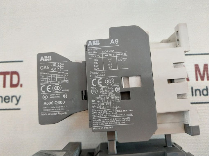 Abb Ta25 Du Thermal Overload Relay 230-240V 60Hz