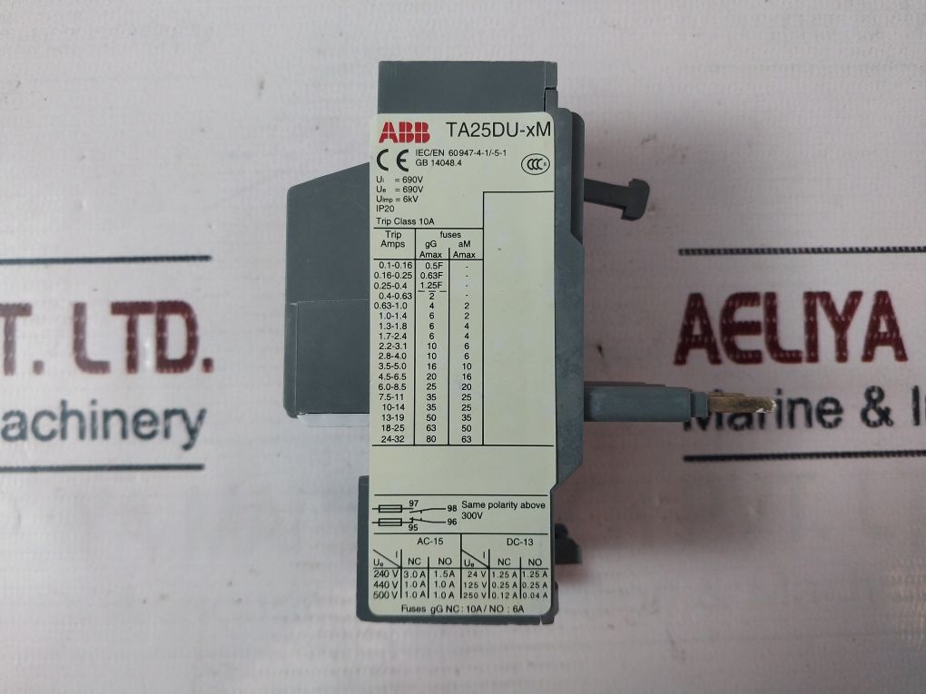 Abb Ta25Du-xm 690V