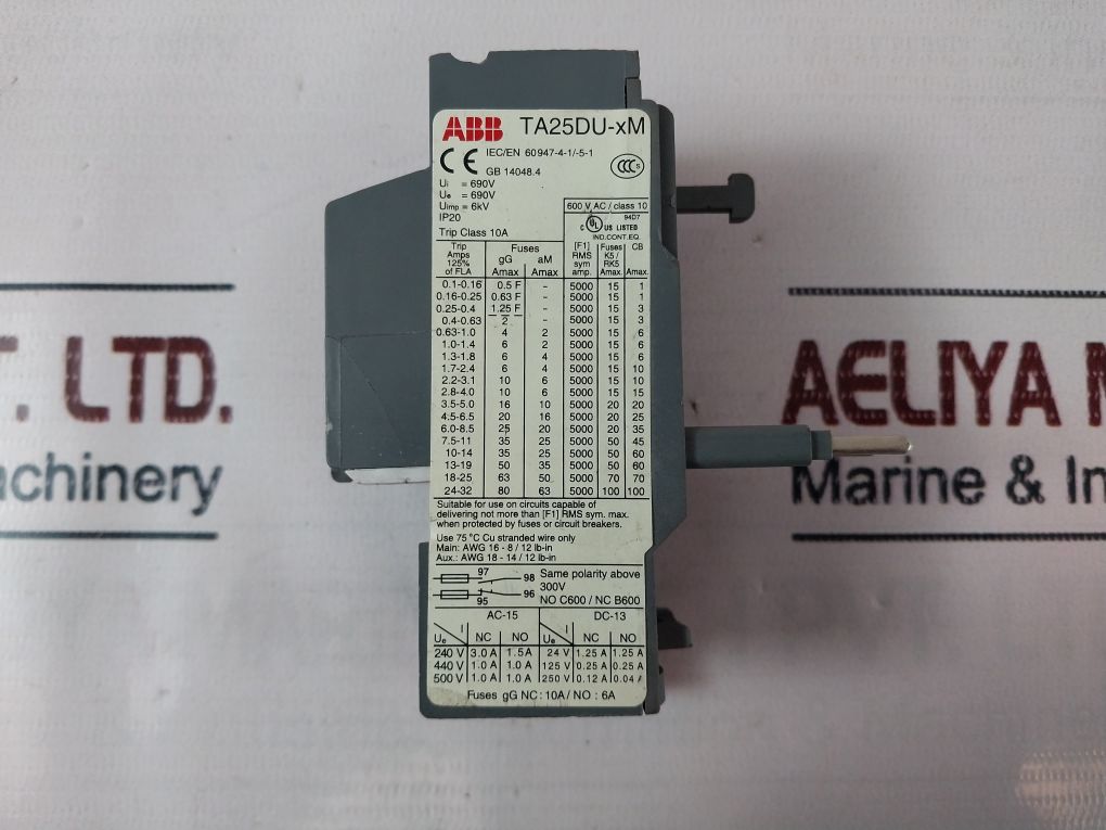 Abb Ta25Du-xm
