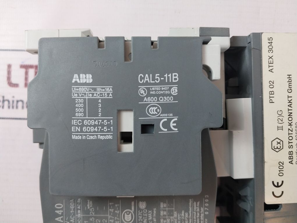 Abb Ta42 Du Thermal Overload Relay