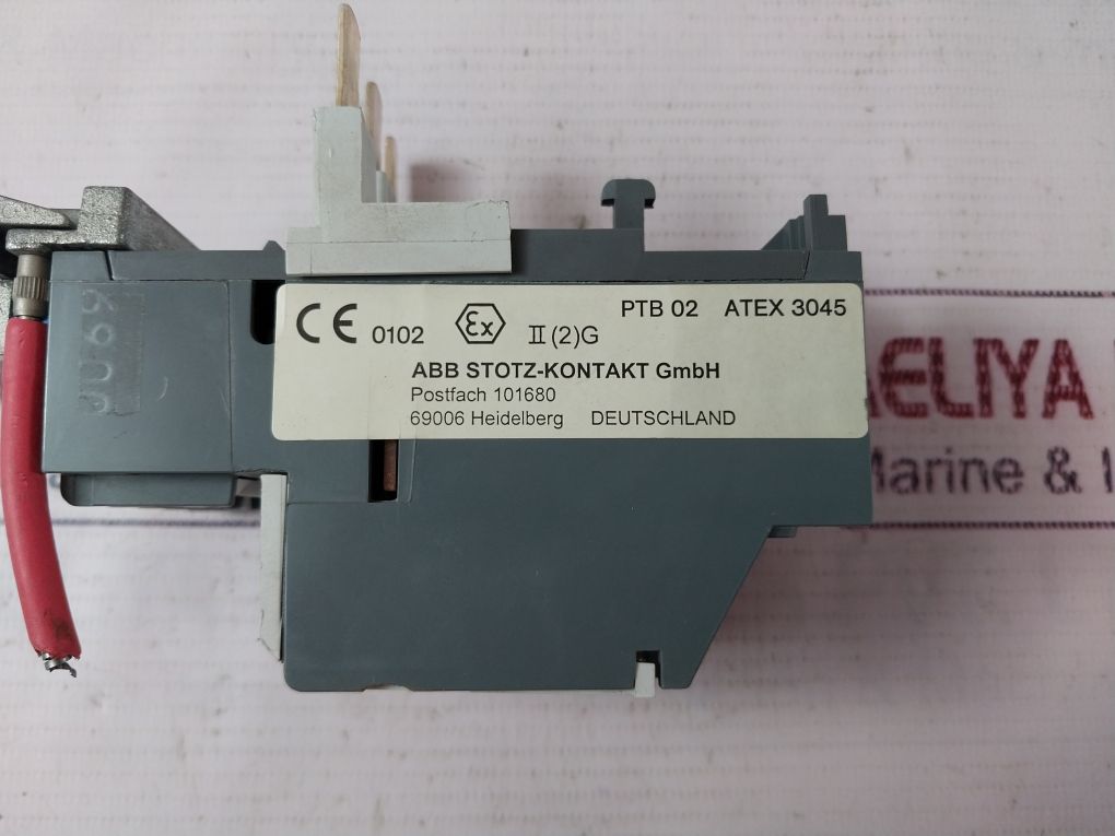 Abb Ta75 Du Motor Protection Thermal Overload Relay