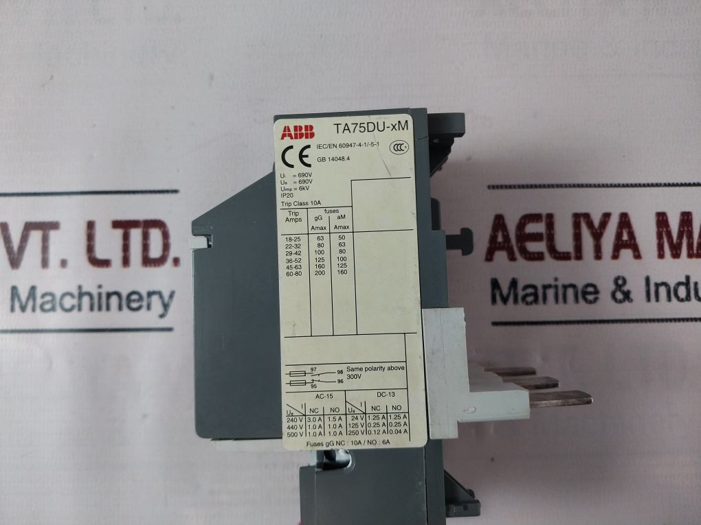 Abb Ta75Du-xm 690V