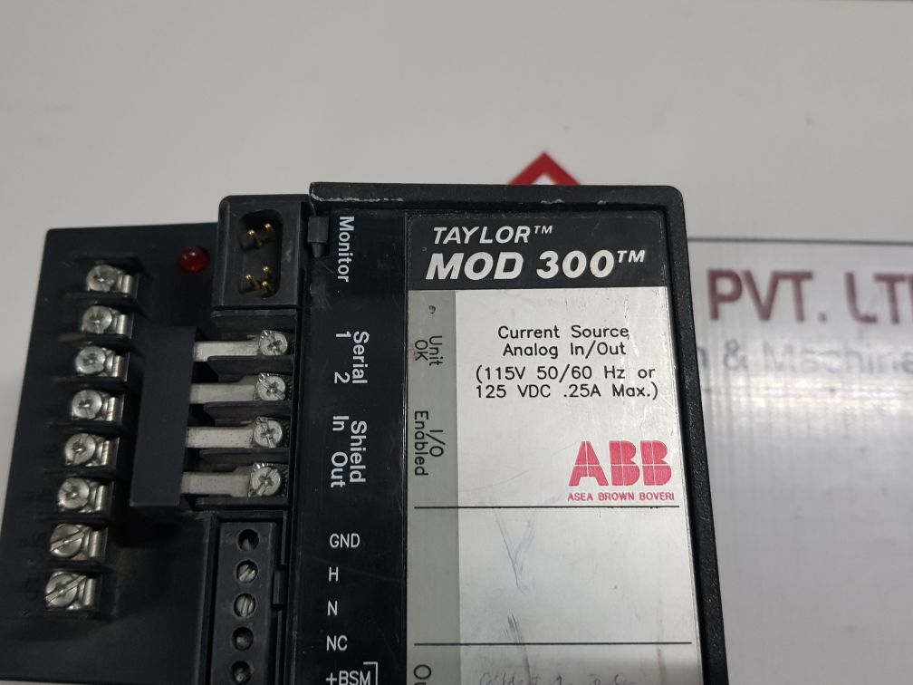Abb Taylor Mod 300 6231Bp10930D-k Analog Module 6231Bp10920C-k