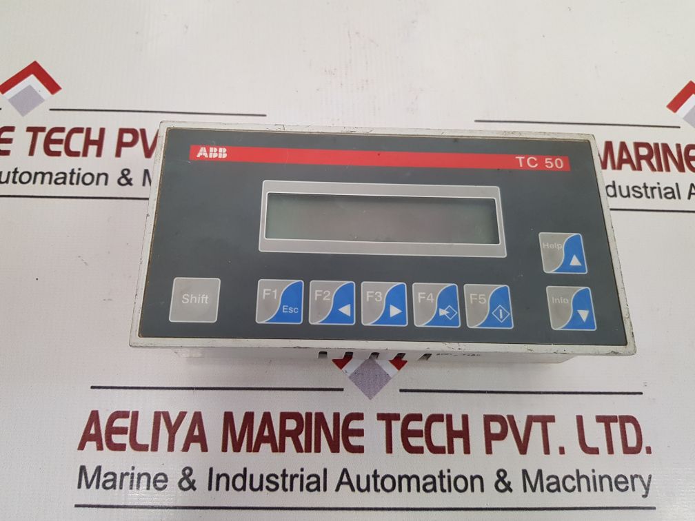 Abb Tc50 Control Panel 1Sbp260150R1001