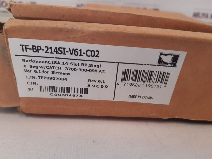 Abb Tf-bp-214Si-v61-c02 Rackmount.Isa Single Seg Back Plate A1A363628.00M