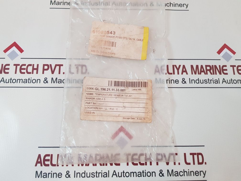 Abb Pt100/5Ts/34/14 Temperature Sensor Tia201