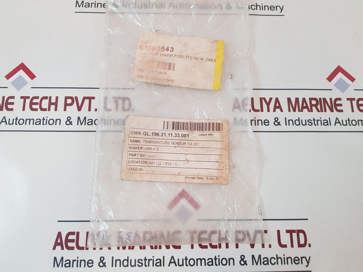 Abb Pt100/5Ts/34/14 Temperature Sensor Tia201